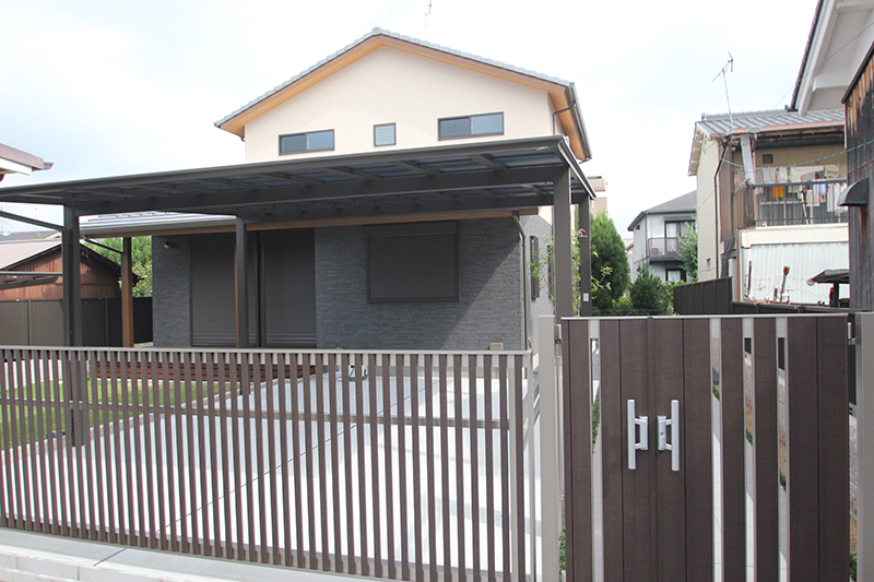 奈良の注文住宅の会社平野木材の外構リフォーム画像