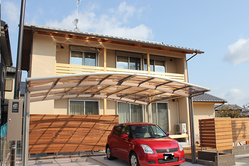 奈良の注文住宅の会社平野木材の外構リフォーム画像