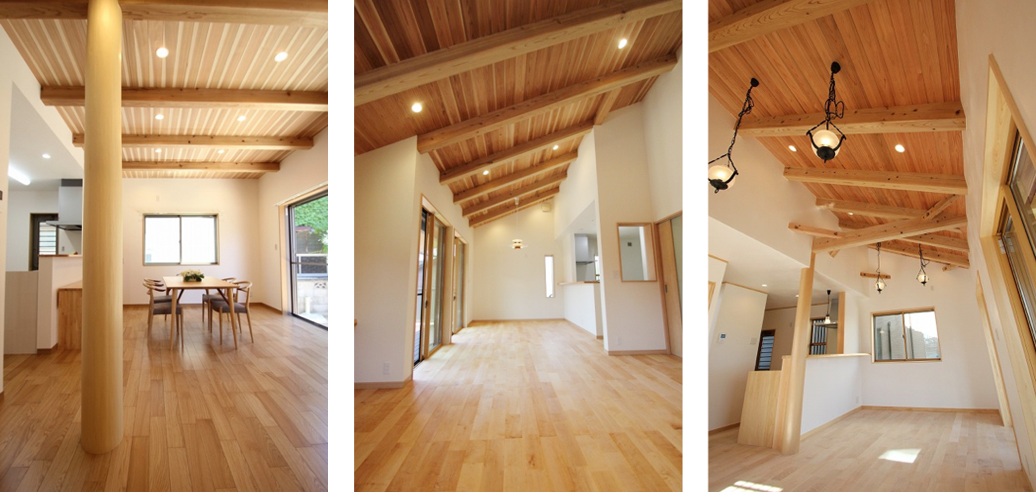 奈良の注文住宅の会社平野木材の天井の木画像/