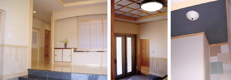 奈良の注文住宅の会社平野木材の和紙壁紙