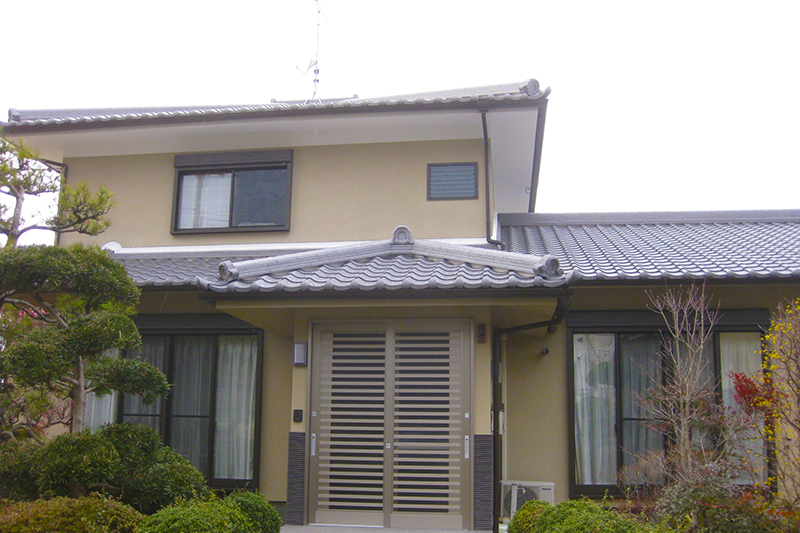 奈良の注文住宅の会社平野木材の屋根外壁フォーム画像