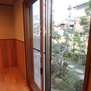 奈良の木の家 窓