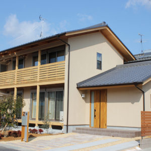奈良で２０代の木の家なら平野木材　外観