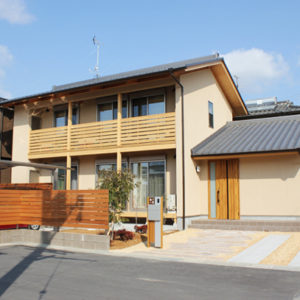 奈良で２０代の木の家なら平野木材　外観