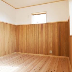奈良の木と漆喰の家なら平野木材 洋室