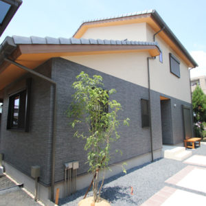 奈良の和風モダン木の家 外観平野木材