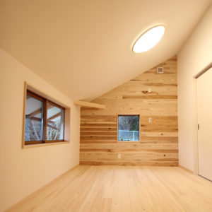 奈良の木の家 洋室