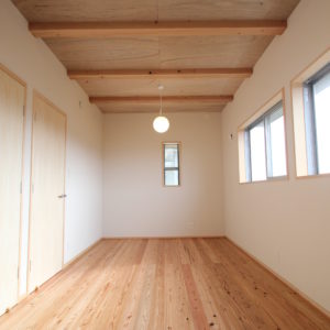 奈良の木の家 洋室