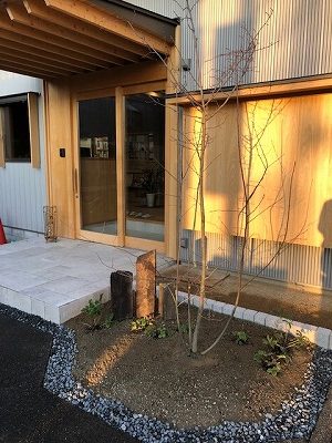 奈良で植栽工事なら平野木材