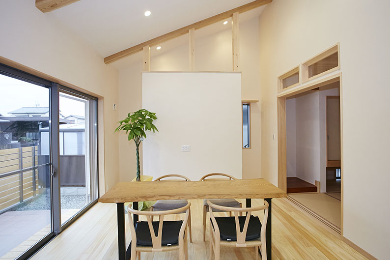 奈良で木の家長期優良住宅なら平野木材 リビング