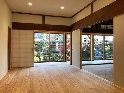 奈良で古民家旧家リフォームなら平野木材