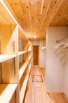 奈良で古民家旧家リフォームのウォークインクローゼットなら平野木材