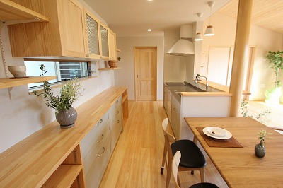 奈良で注文住宅キッチンなら平野木材