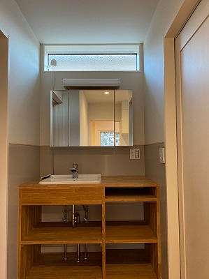 奈良で想いを叶える家づくり造作洗面なら新築注文住宅工務店の平野木材へ