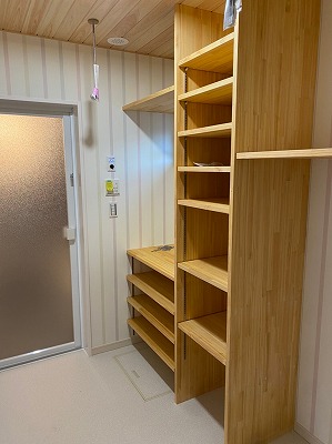 奈良で想いを叶える家づくり脱衣室なら新築注文住宅工務店の平野木材へ
