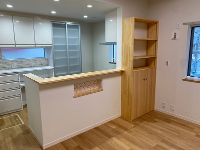 奈良で想いを叶える家づくりキッチンなら新築注文住宅工務店の平野木材へ