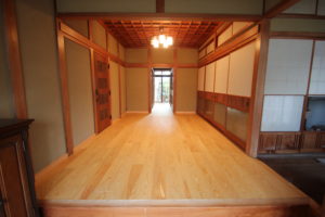 旧家ﾘﾌｫｰﾑ古民家再生なら奈良の木の家工務店の平野木材へ