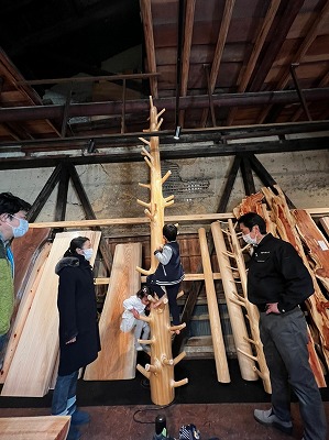 奈良で木の家注文住宅で丸太のある家なら平野木材