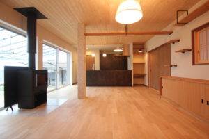 奈良で薪ストーブ施工の木の家注文住宅の工務店なら平野木材