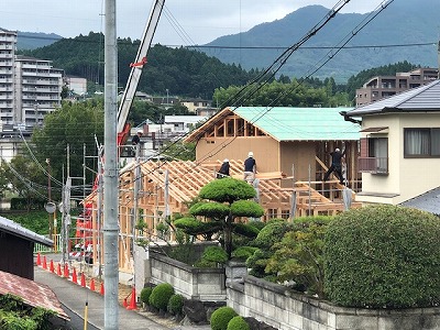 奈良で二世帯住宅の木の家なら平野木材