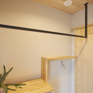 奈良で無垢の木注文住宅のランドリーなら平野木材