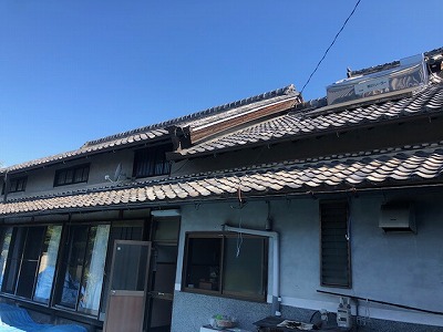 奈良で古民家旧家リフォームなら平野木材の屋根葺き替え工事