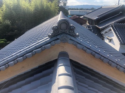 奈良で古民家旧家リフォームなら平野木材屋根葺き替え工事