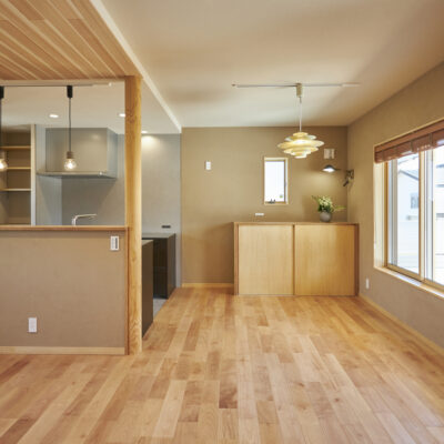 奈良の木の家工務店平野木材の注文住宅のリビング